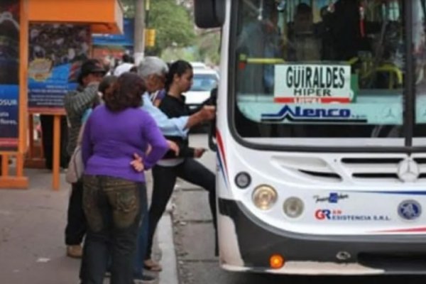 Resistencia amaneció sin colectivos por un paro de UTA