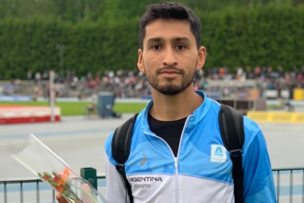 El correntino Carlos Layoy obtuvo la medalla de oro de salto en alto en Finlandia