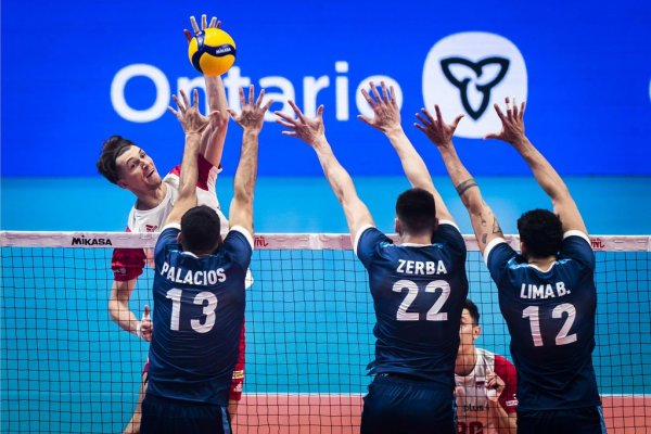 La selección Argentina de voley debutó con una derrota ante Polonia en Canadá