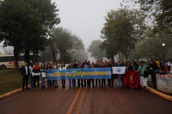 Se presentó oficialmente la Ruta Belgraniana en la localidad de San Carlos