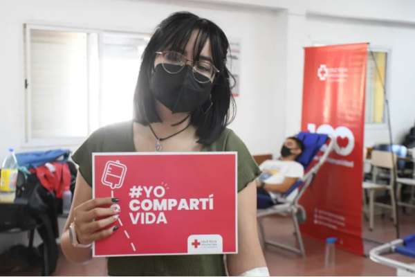 Cruz Roja realizará campaña junto al Banco de Sangre