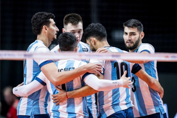 Selección Argentina de Voley derrotó a Alemania en Canadá