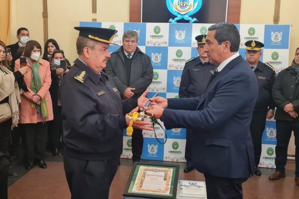 Ceremonia de reconocimiento a la trayectoria y servicio del Comisario General Héctor Montiel