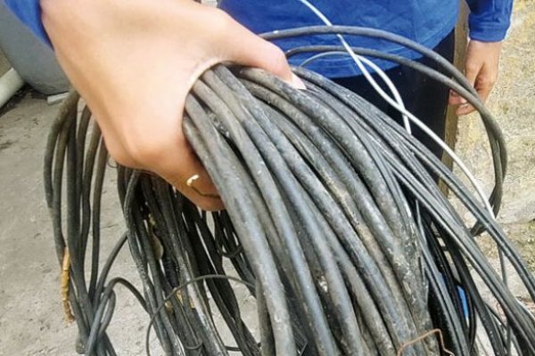 Corrientes: Intentó robar cables de alumbrado público de la Ruta 5