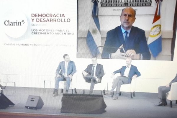 Gustavo Valdés en el espacio Clarín: Los políticos por lo general son fallutos