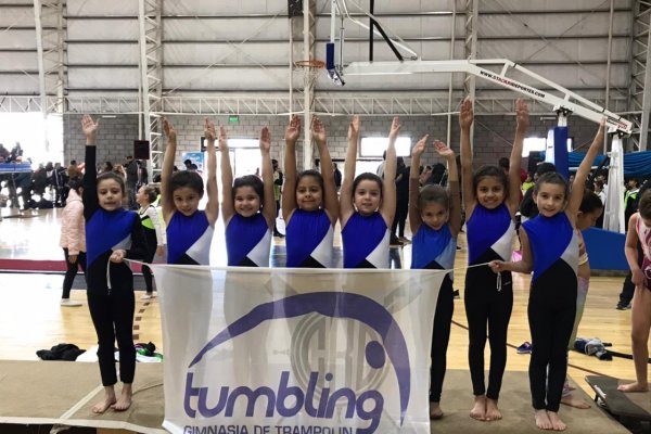 Regatenses dijeron presente en la 1° Copa Trampolín