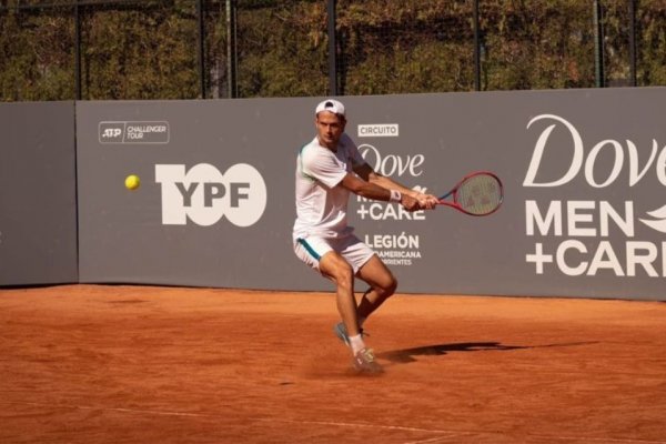 Ficovich llegó a cuartos de final en el Challenger de Corrientes