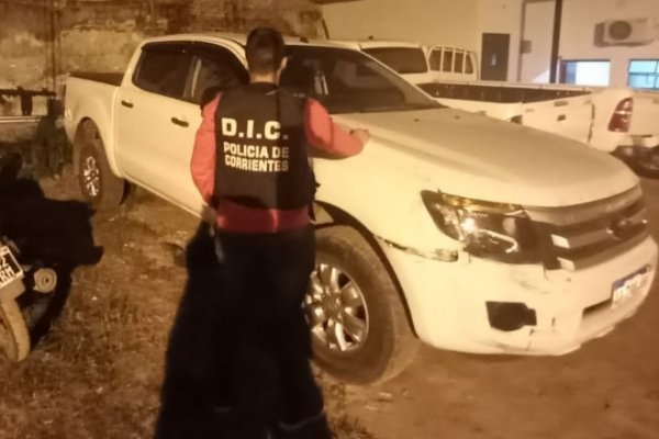 En distintos procedimientos secuestraron una camioneta y una moto