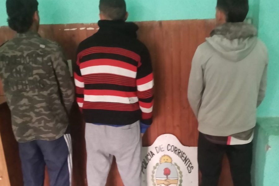 Tres detenidos sindicados como presuntos autores de ilícitos en la Ciudad