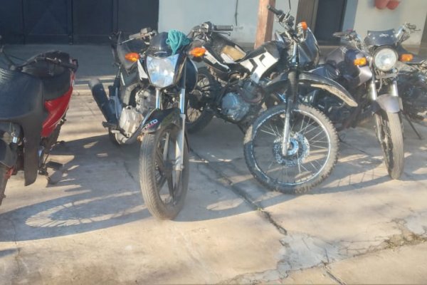 Empedrado: La Policía secuestró 5 motos y demoró a una persona durante trabajos de Seguridad Integral