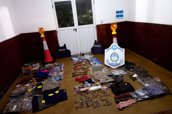 Recuperaron elementos sustraídos de un local comercial