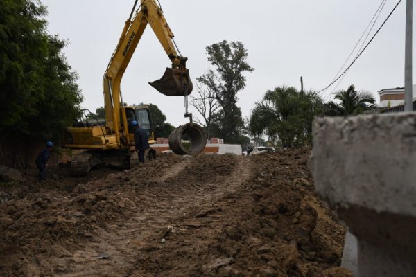 Avanzan las obras que beneficiarán al barrio San Gerónimo y aledaños