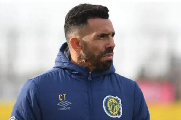 Carlos Tevez debuta como DT de Rosario Central