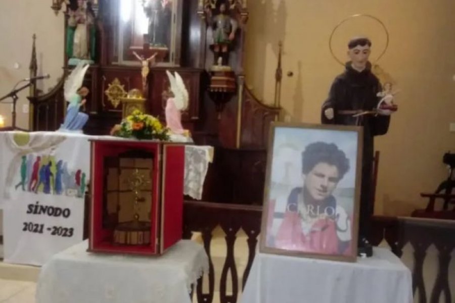 Las reliquias de Carlo Acutis están en Corrientes