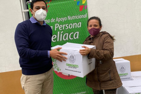 Se realizó la primera jornada de entrega de módulos alimentarios para celíacos