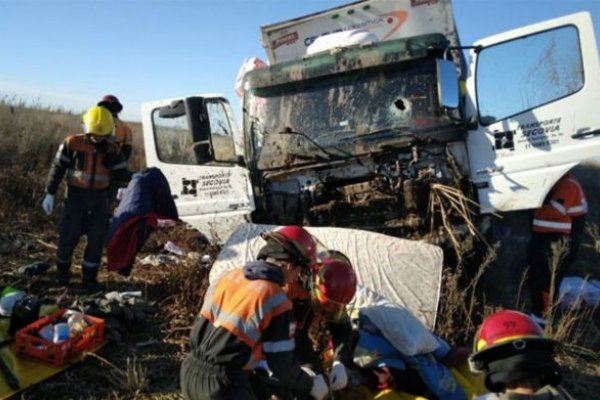 Murió un camionero cuando intentaba esquivar un piquete