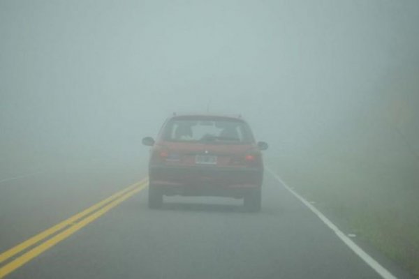 Precaución: Otro día con intensa niebla en Corrientes