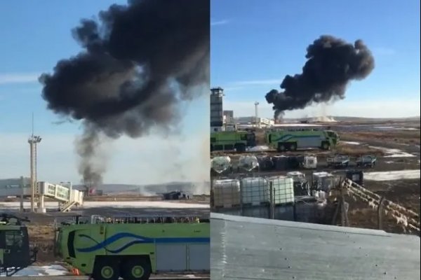 Se estrelló un avión sanitario en el aeropuerto de Río Grande: hay 4 muertos