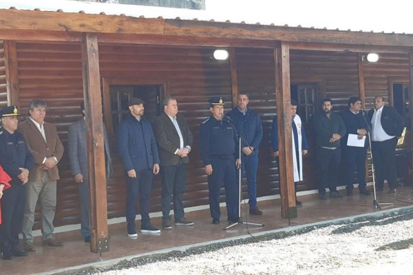 Inauguraron el nuevo edificio del Destacamento policial PRIAR de Alvear