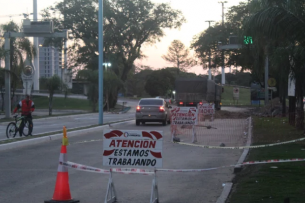 A partir del lunes se podrá transitar por la bajada del puente de manera normal