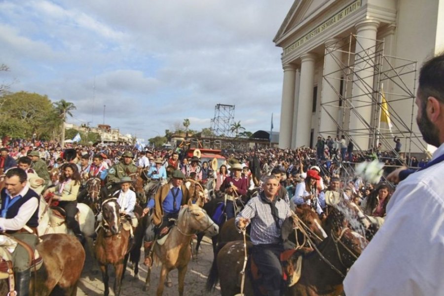 Lanzan un servicio de atención para los equinos peregrinos de San Luis del Palmar