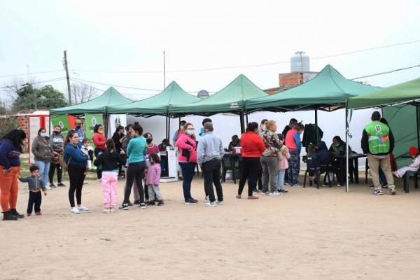 La Muni en tu barrio: los vecinos del Doctor Montaña accedieron a múltiples servicios