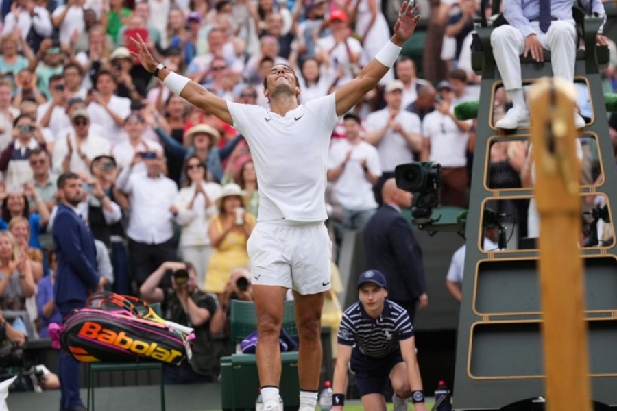 Nadal logró una épica victoria sobre Taylor Harry Fritz y llegó a semifinales de Wimbledon