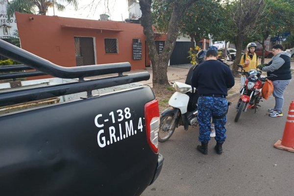 La Policía labró 46 actas por distintas infracciones a la ley de tránsito en vigencia