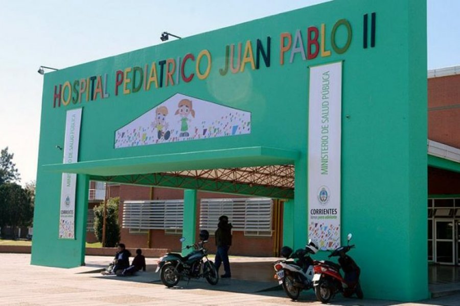 Hospital Pediátrico: Dos menores internados por coronavirus en Corrientes