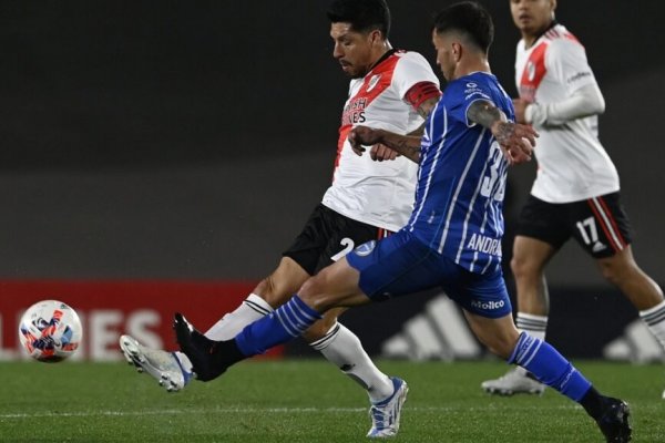 River perdió ante Godoy Cruz por la Liga Profesional