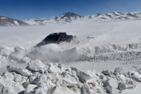 Una familia estuvo varada durante tres días en la Cordillera de los Andes