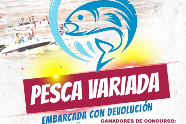 Lavalle lanzó su primer concurso de pesca variada embarcada con devolución