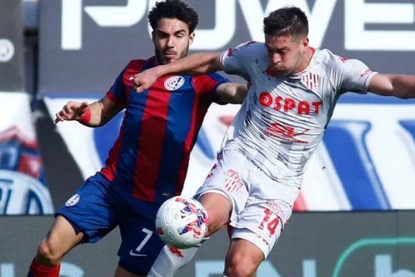 Unión logró un agónico empate frente a San Lorenzo