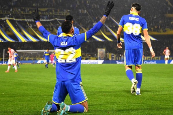 Boca venció con claridad en la Bombonera a Estudiantes