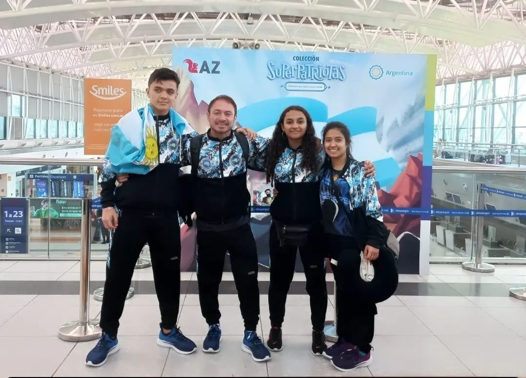 Ariel Ibarra left for the Netherlands for another world championship gold taekwondo ITF – Sports