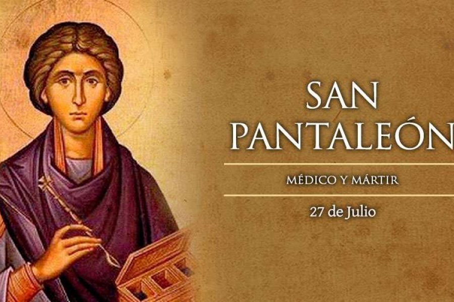 Celebran a San Pantaleón con misas, peregrinación, obra de teatro y festival