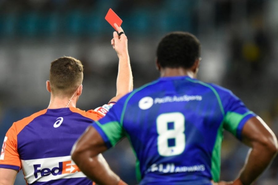La regla de la tarjeta roja será utilizada en el Rugby Championship 2022