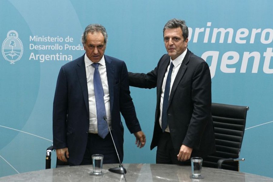 Massa se reunió con Scioli por la transición del gabinete