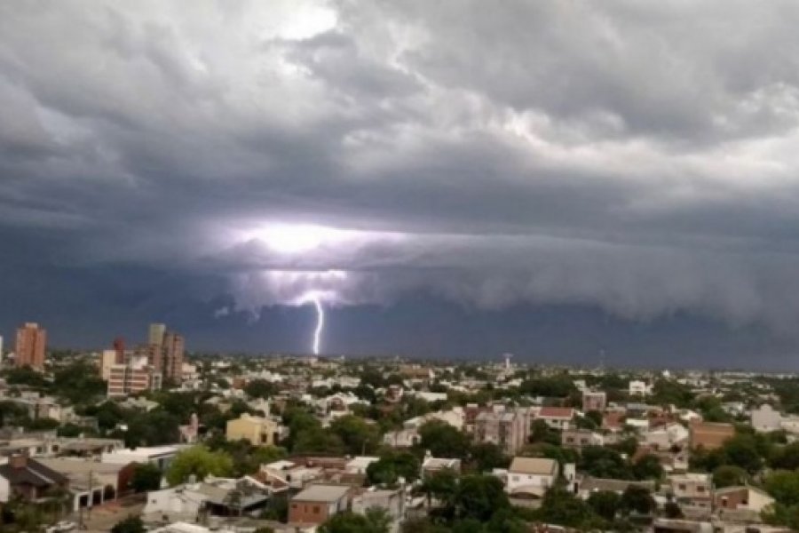 Alerta por tormentas fuertes para Corrientes