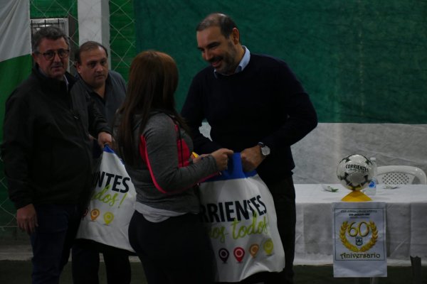 Valdés entregó subsidios a distintas instituciones deportivas en Mercedes