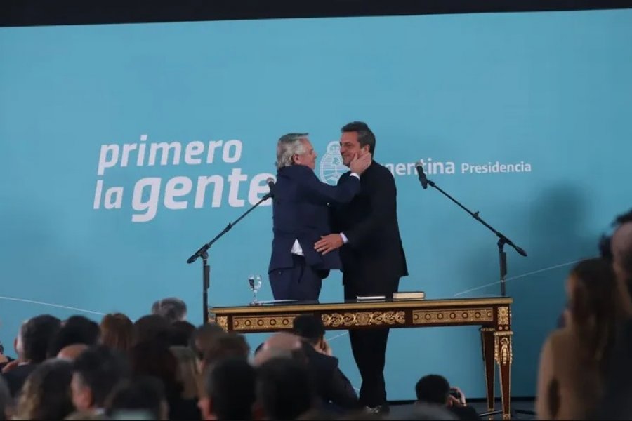 Sergio Massa juró como ministro de Economía de la Nación