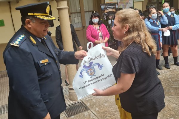 Iniciaron las actividades por el 51 Aniversario de la Policía de Corrientes