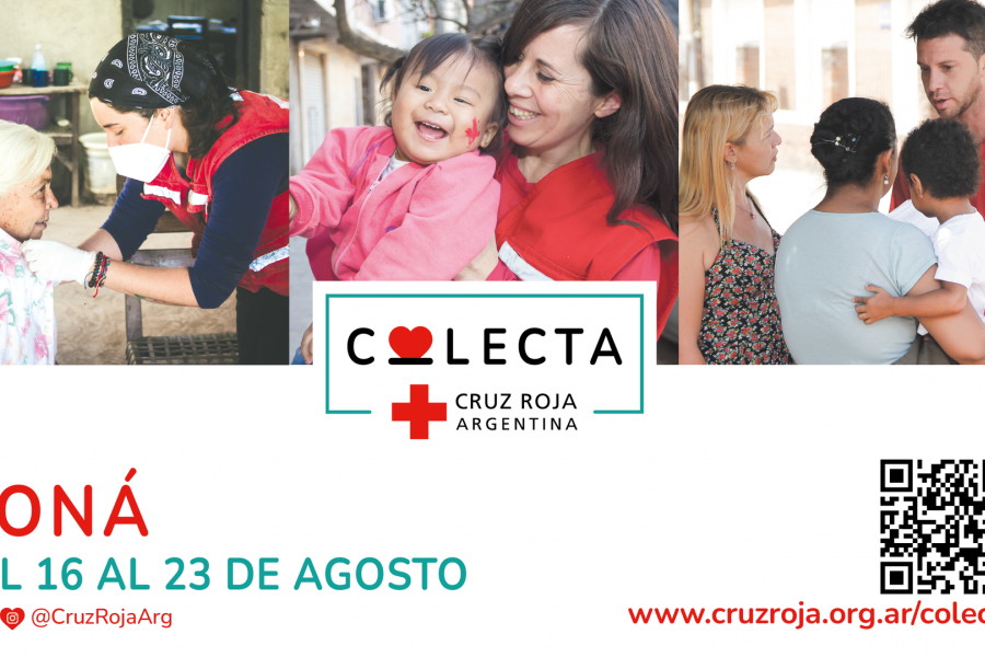 Llega la primera Colecta Cruz Roja Argentina