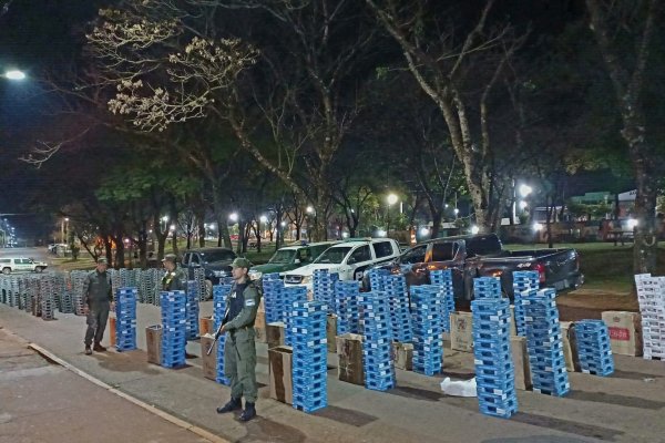 Incautan más de 38.200 paquetes de cigarrillos ilegales