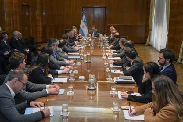 Sergio Massa tuvo su primera reunión de trabajo con su equipo