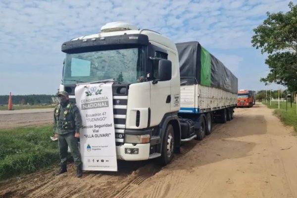 Corrientes: Gendarmería incautó más de 300 mil kilos de granos transportados ilegalmente