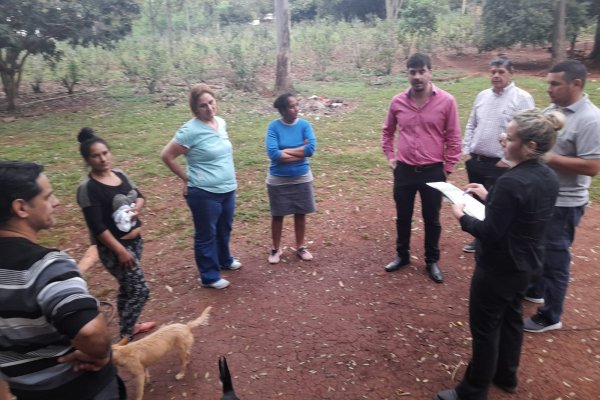 Reempadronamiento de familias beneficiarias del Agua potable en cada hogar