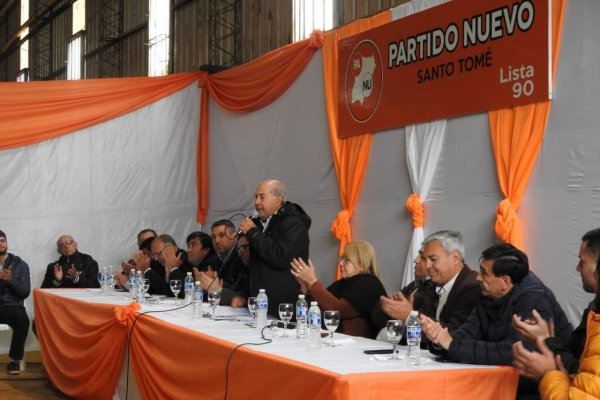 El Partido Nuevo volvió a mostrar su fuerza convocante en Santo Tomé