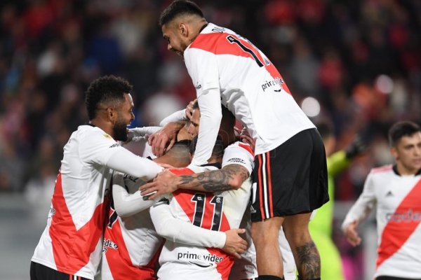 River le ganó  a Independiente  con gol de Suárez