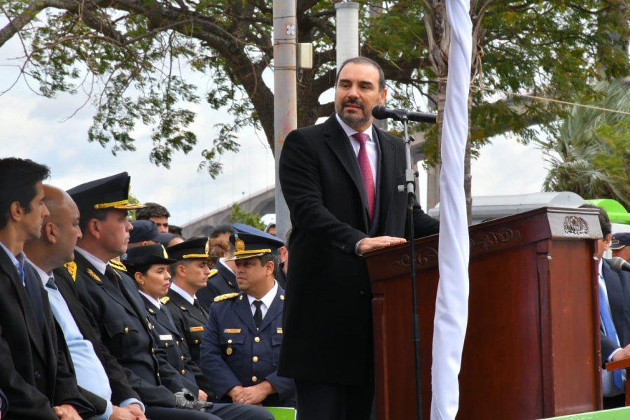 Valdés resaltó el valor y profesionalismo de la Policía de Corrientes